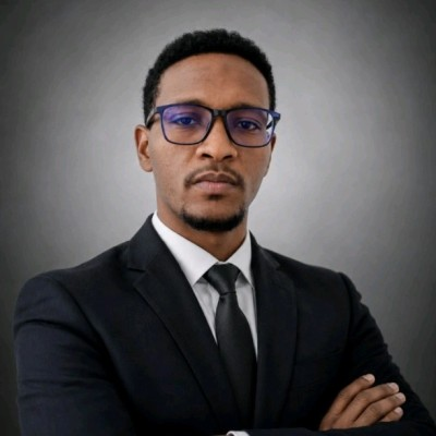 Mohamed Almustafa in professional attire